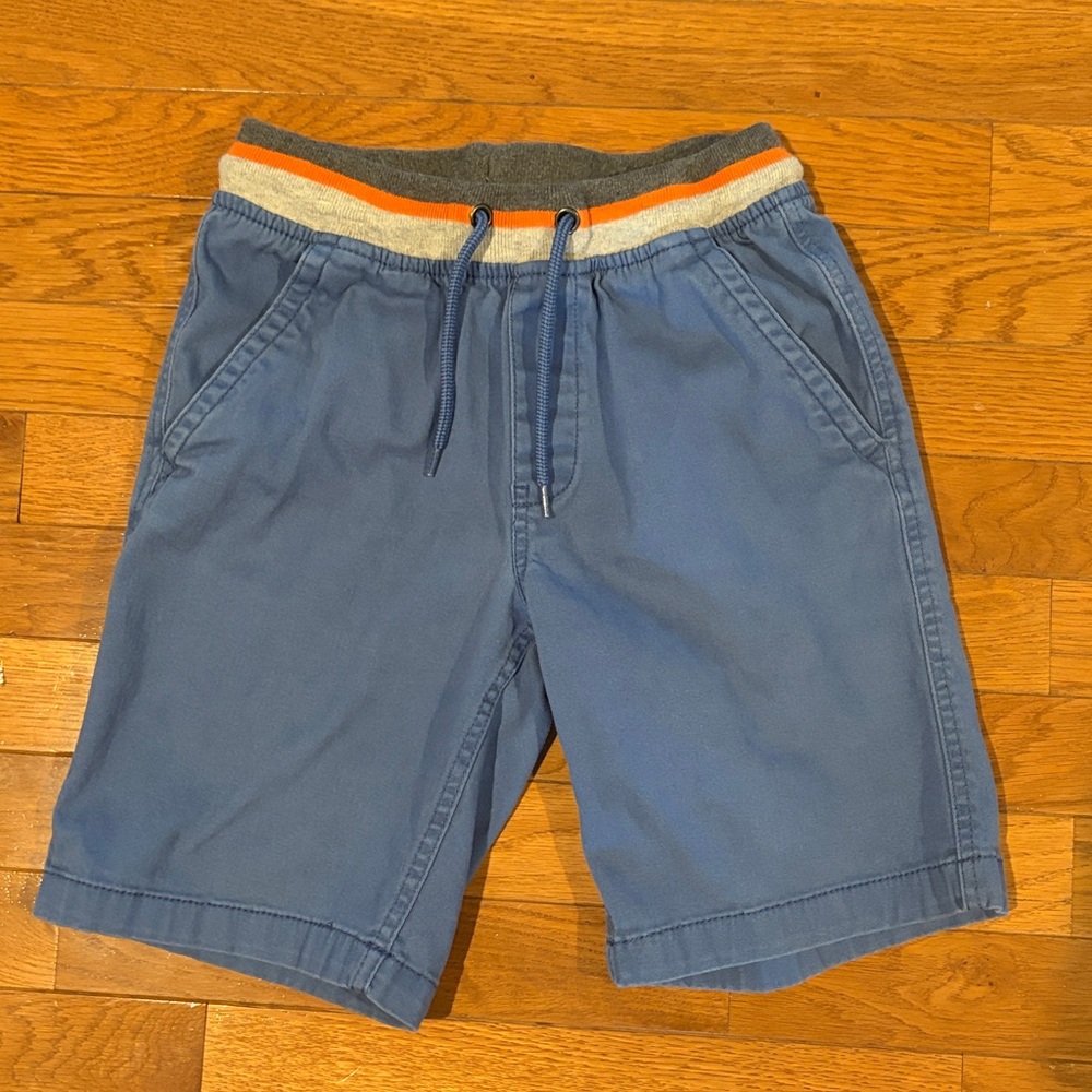 Wonder Nation Blue Shorts - soft elastic waist w/drawstring Size large (10-12)